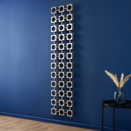 AEON Lokum LOKUM36-S radiator in Brushed Matt Stainless Steel finish