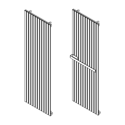 Technical drawings of AEON Lunar radiators